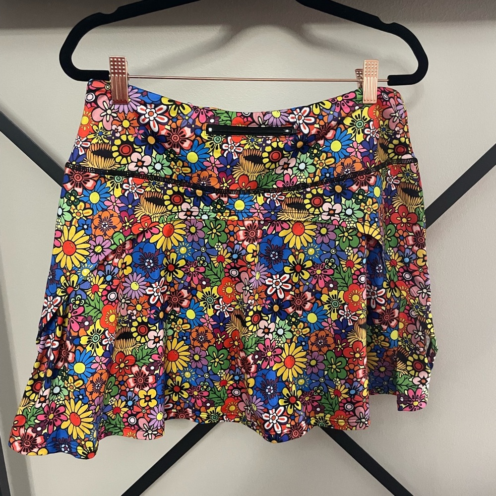 Colorful skort